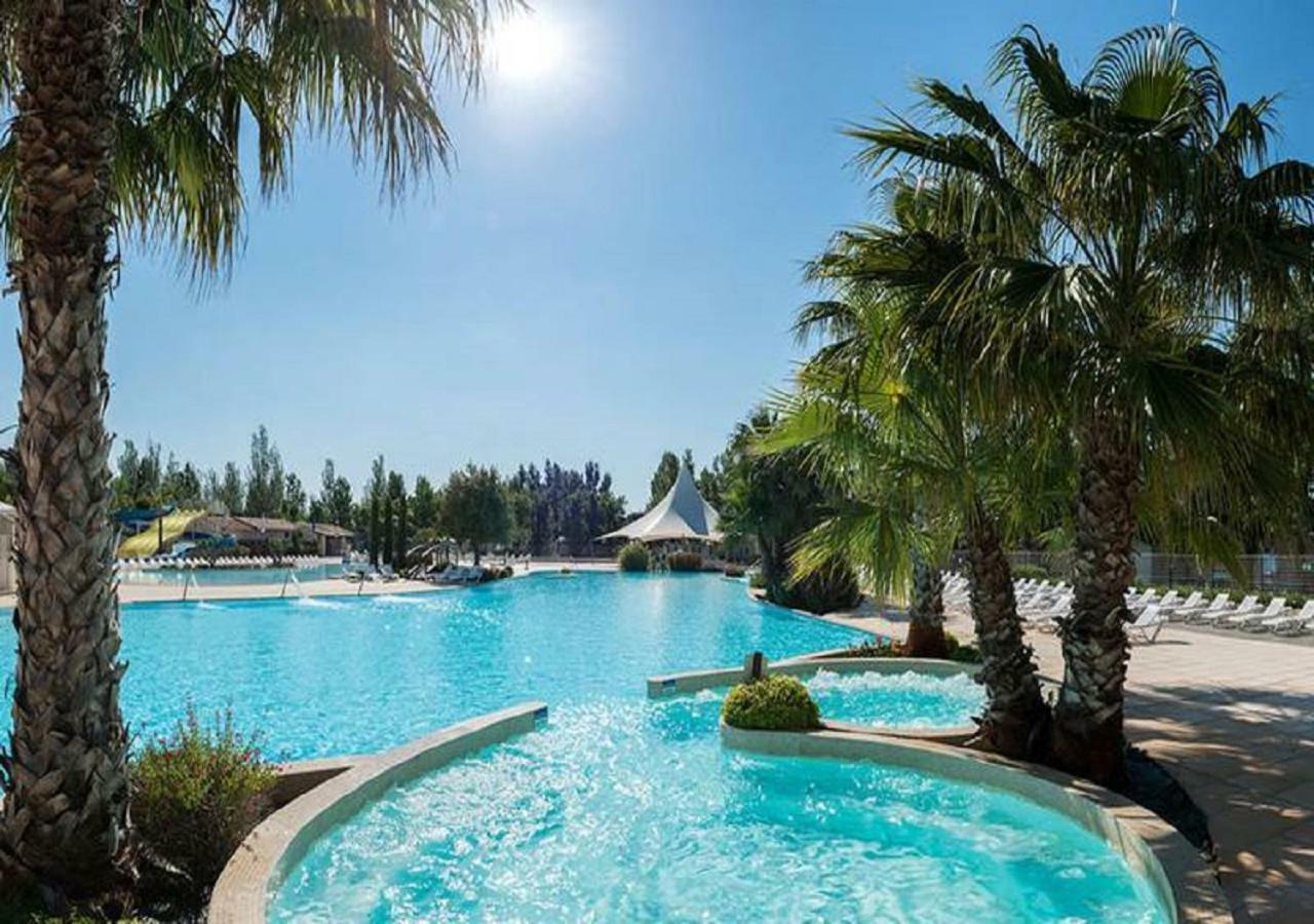 Camping La Carabasse Vias-Plage-T4 Climatise,Tout Confort, Emplacement Calme ! Exterior foto